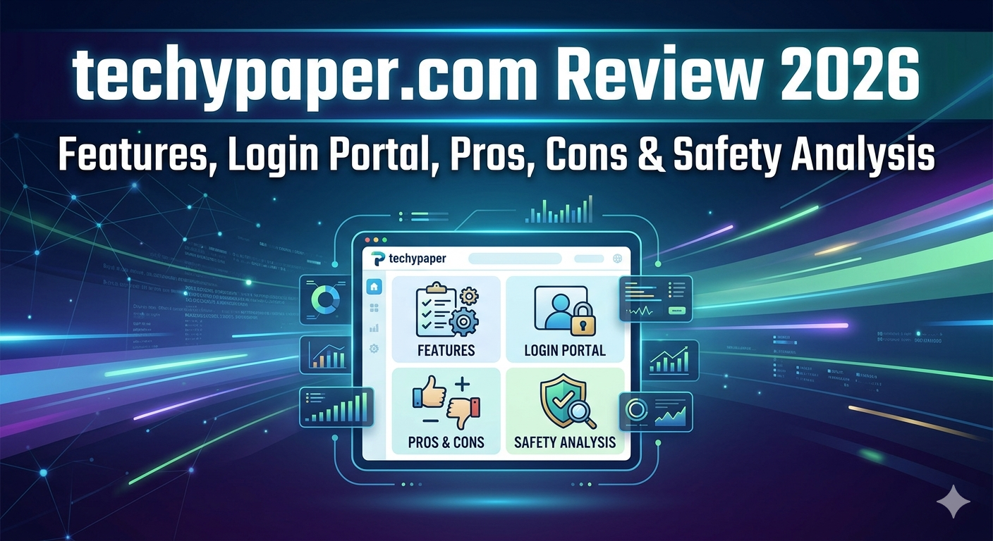 Techypaper.com Review 2026: Features, Login Portal, Pros, Cons & Safety Analysis