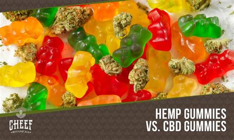 Breaking Down Hemp Gummies and CBD Gummies Differences