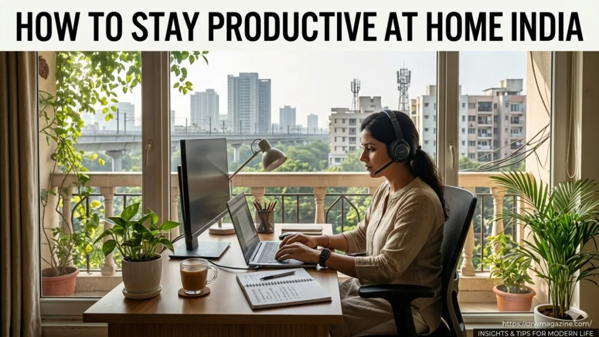 How to Improve Productivity at Home in India: Practical, Proven & Real-World Strategies