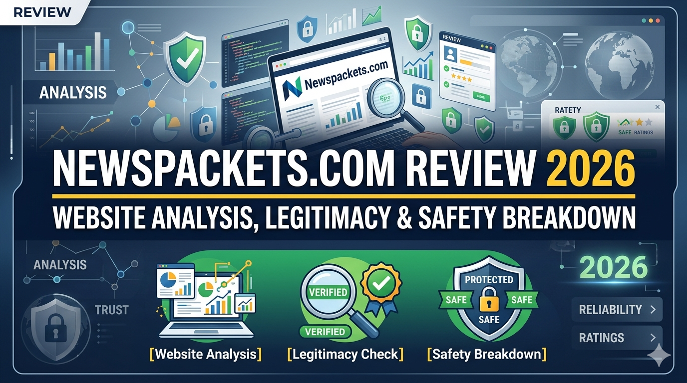 Newspackets.com Review 2026 Website Analysis Legitimacy Safety Breakdown