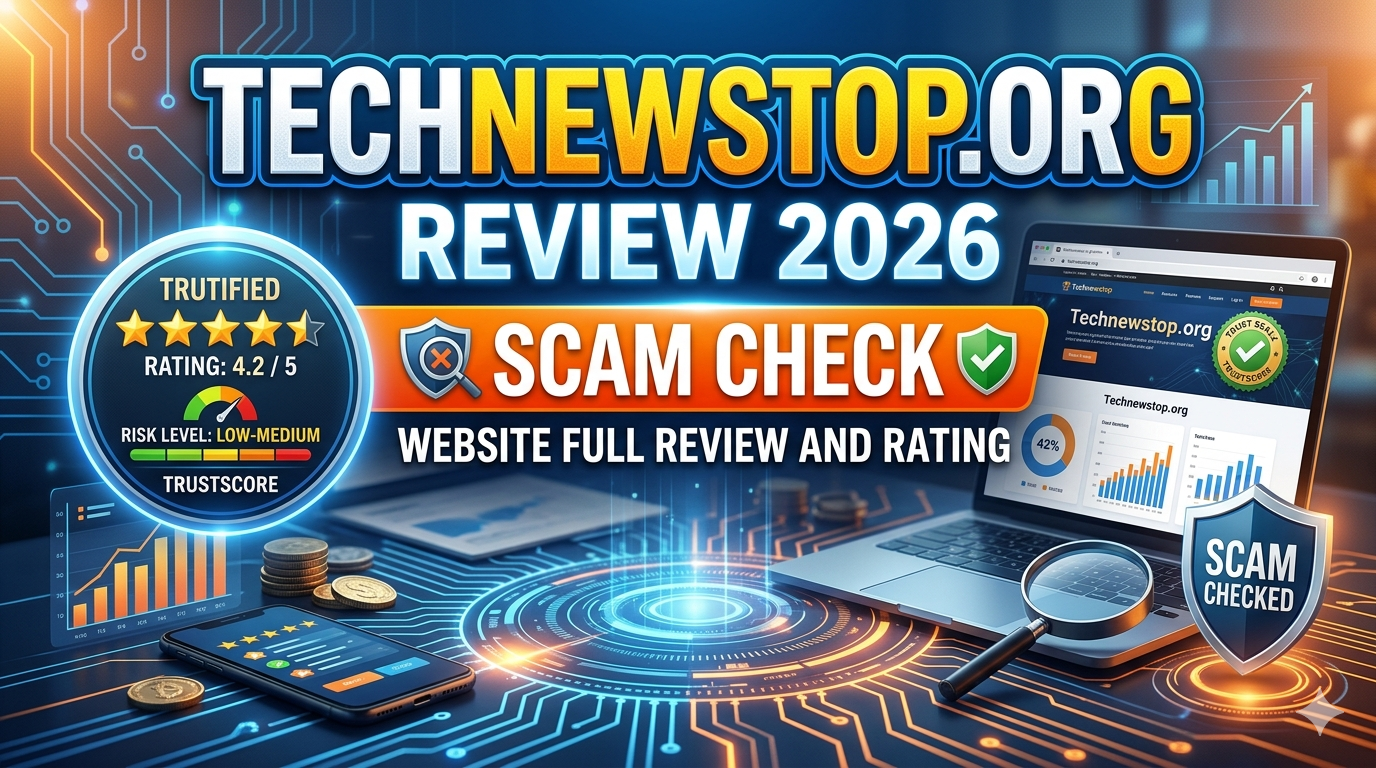 TechNewstop.org Review 2026 Scam Check Website Full Review And Rating
